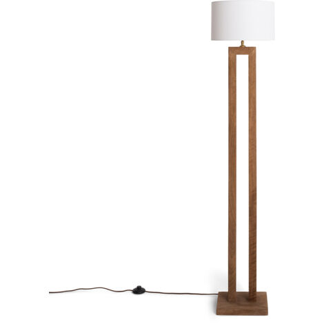 Lámpara de Pie Madera Abner Natural