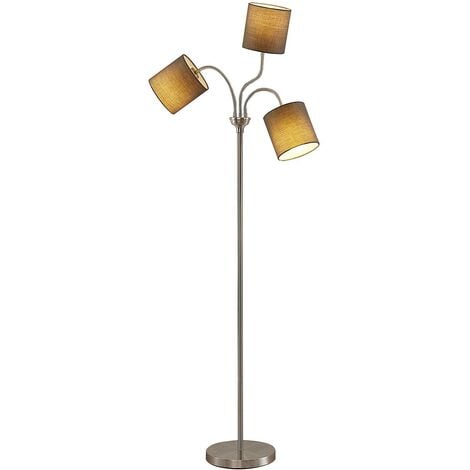 Lámpara De Mesa Moderna Teamson Home, Floor Lamp End Table Rusticase
