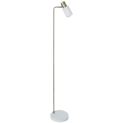 Lámpara de pie modelo Maena acabado blanco 143cm(alto) 23cm(ancho) 23cm(largo)