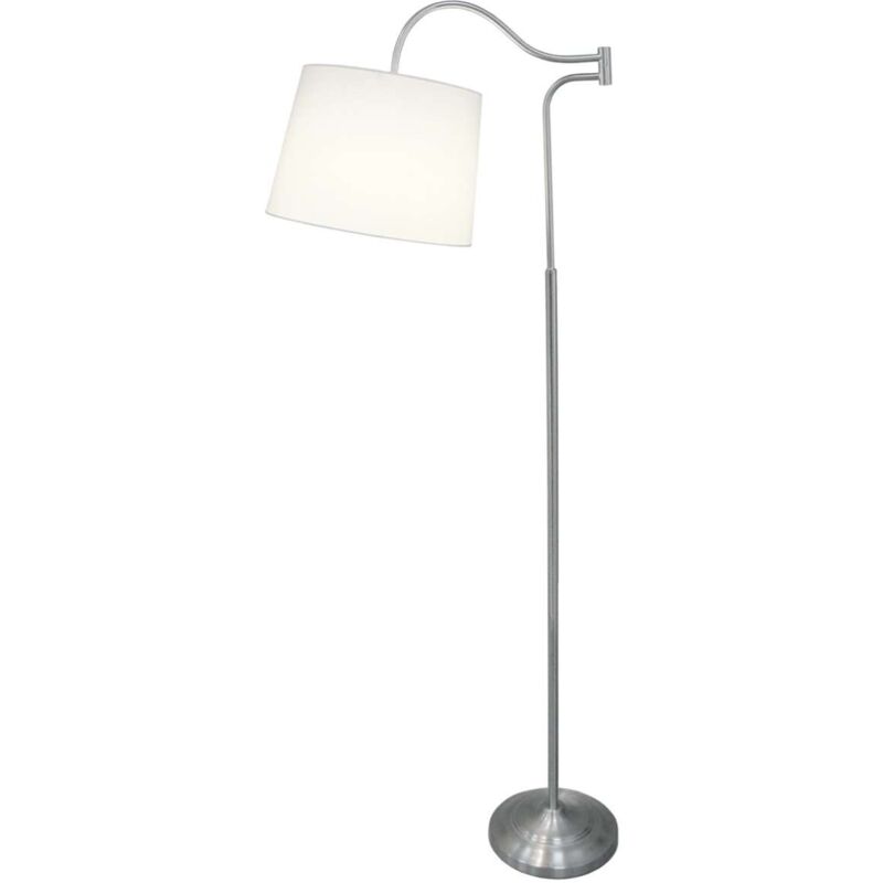

Lámpara de pie modelo Sanluri acabado niquel satinado 156 cm(alto)33 cm(ancho)58 cm(largo)