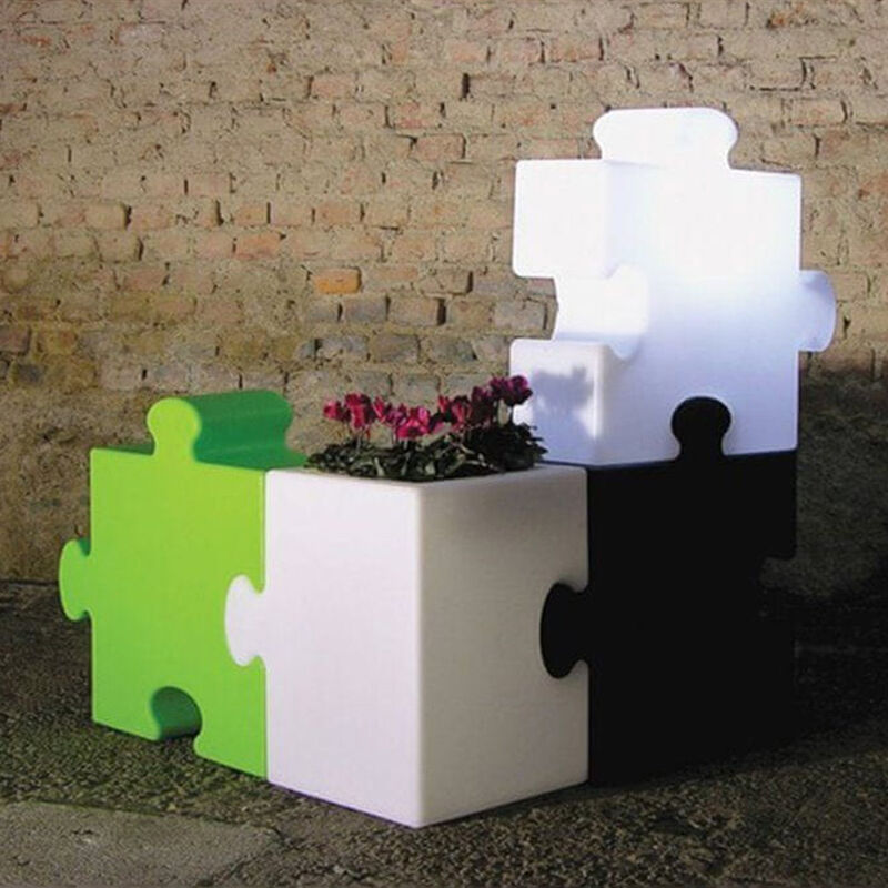 

Lámpara de pie modular de diseño moderno contemporáneo Puzzle Corner - Slide