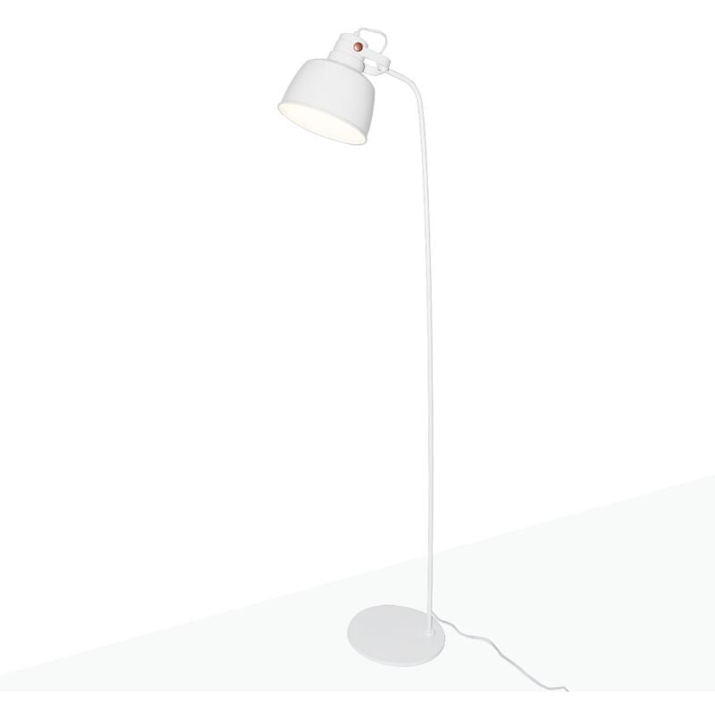 

Lámpara de pie nórdica "KUKKA" 165cm | Blanco