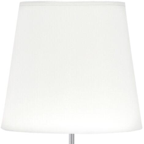 Lampara de Pie Salon Maldivas 1xe27 Cromo/blanco 40d de FABRILAMP.