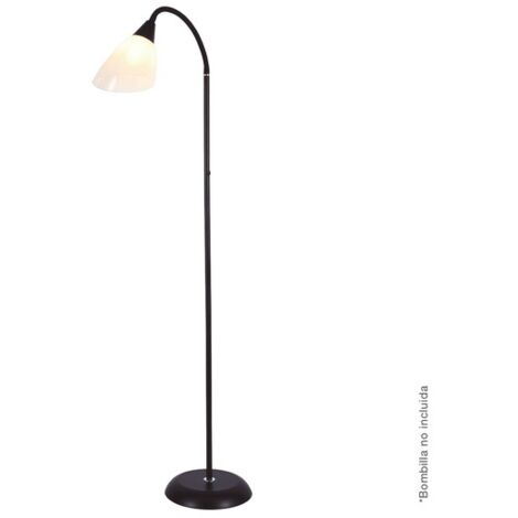 Lámpara de pie Serie Langadu 1558mm E27 Negro