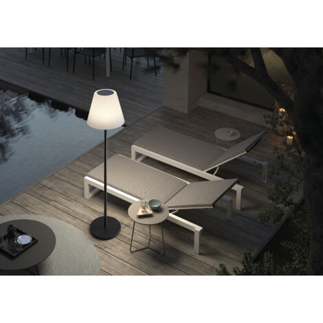 Lámpara de pie solar BONDI SOLAR negro IP44