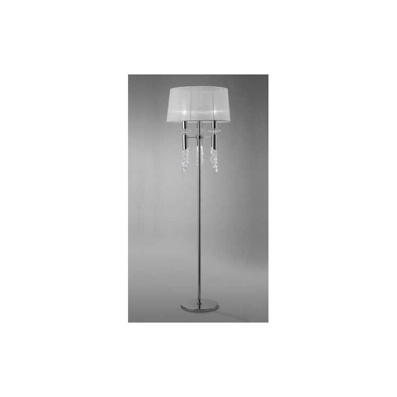 

Pie De Salon 3 Luces SERIE TIFFANY ACABADO Chrome