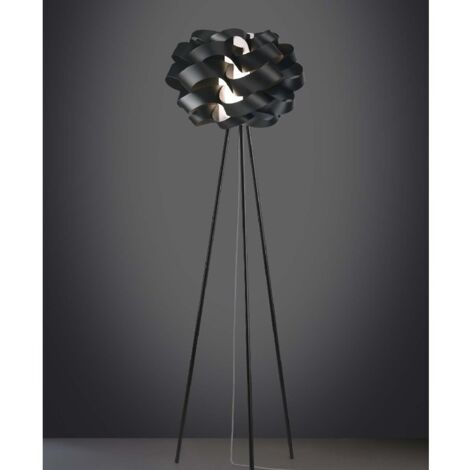 Lámpara de pie trípode CLOUD Negro diámetro 50x h160 cm