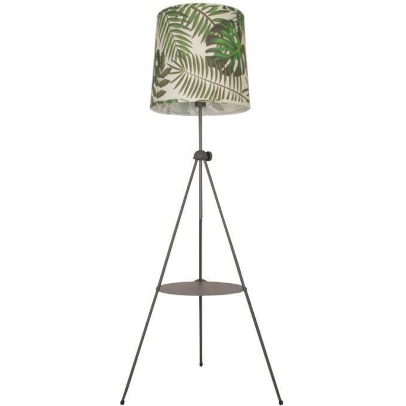 

Barcelona Led - Lámpara de Pie Trípode con Mesita 'Madison' | Verde