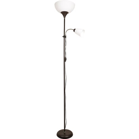 Lámpara de Pie VARESE (1 1)xE27 A.178xD.28cm marron