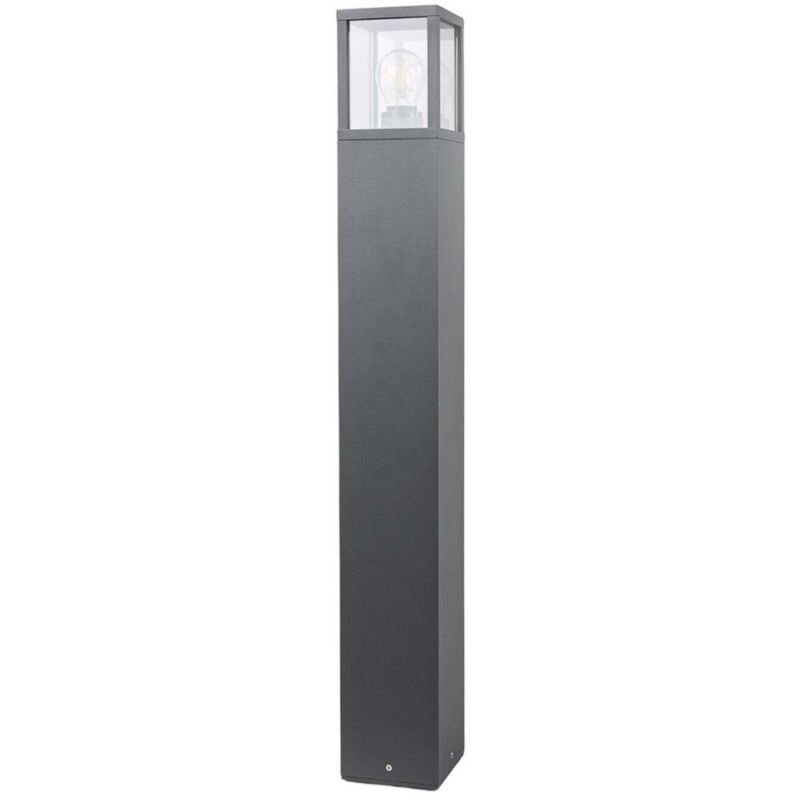 Lucande - Lámpara para exterior 'Klemens' en Negro de Aluminio