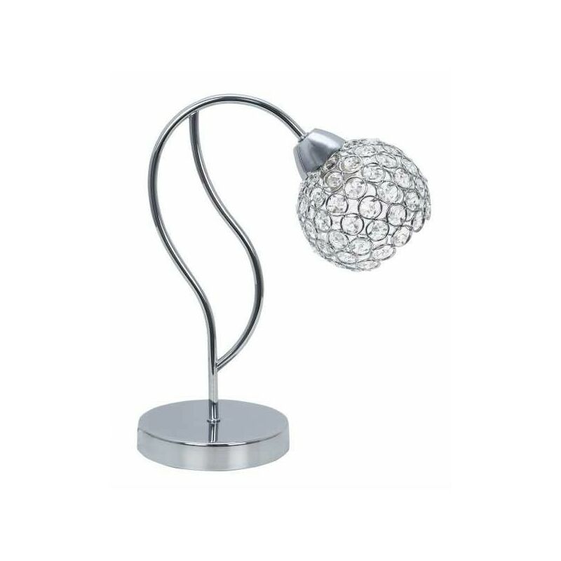 

Sobremesa Balbina 1xe27 Cromo 35x12x15 Cristal