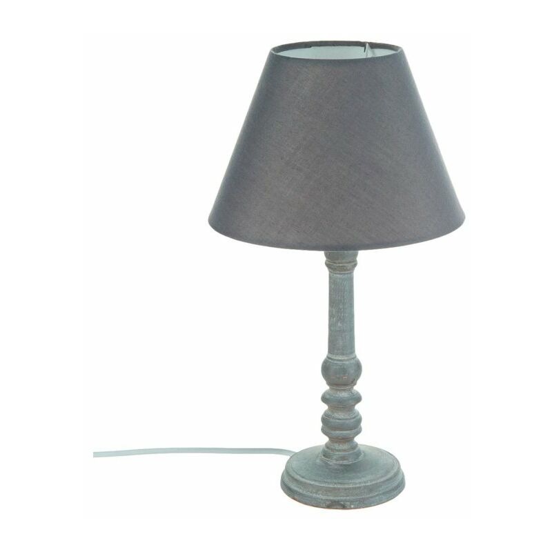 

Lámpara de sobremesa de madera Color GRIS