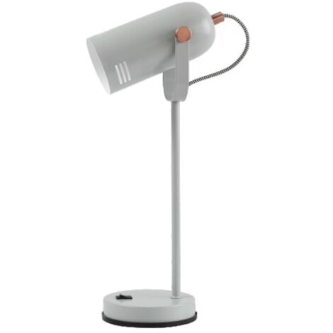 Lámpara de sobremesa de metal modelo Berlín gris (F-Bright 1950923-GR)