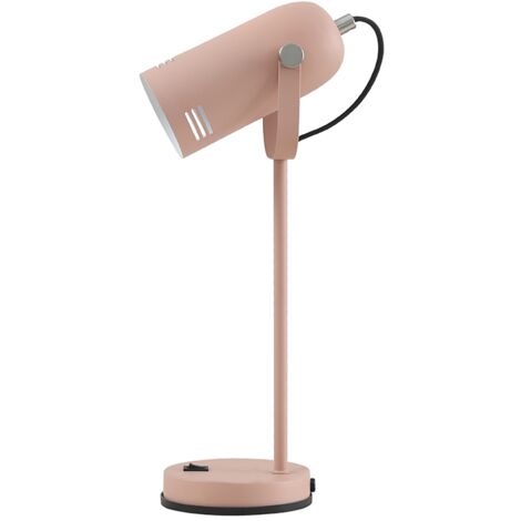 Lámpara de sobremesa de metal modelo Berlín rosa (F-Bright 1950923-RO)