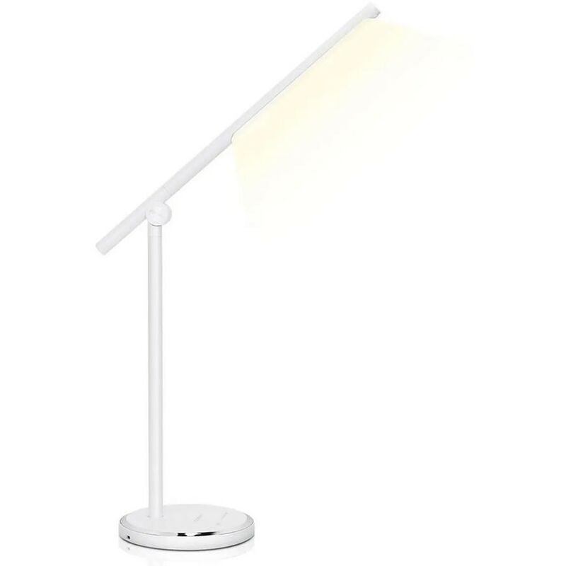 

AGS - Lámpara de sobremesa LED blanca 8W Regulable 5 Tonos