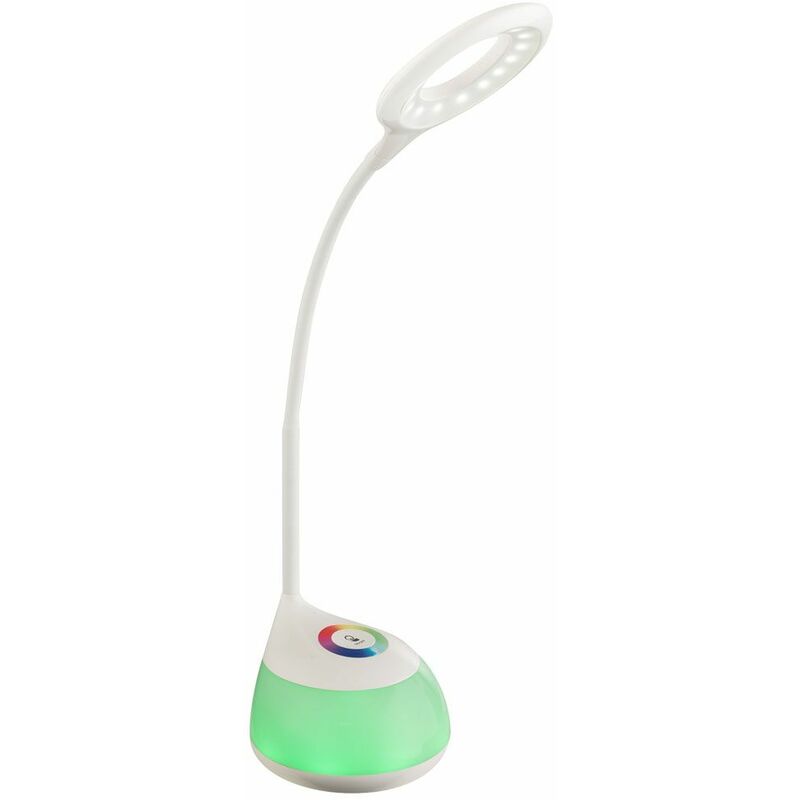 

Lámpara de sobremesa LED de color cambiante del pie luz diurna Lámpara TOUCH DIMMER flexible Globo 58257