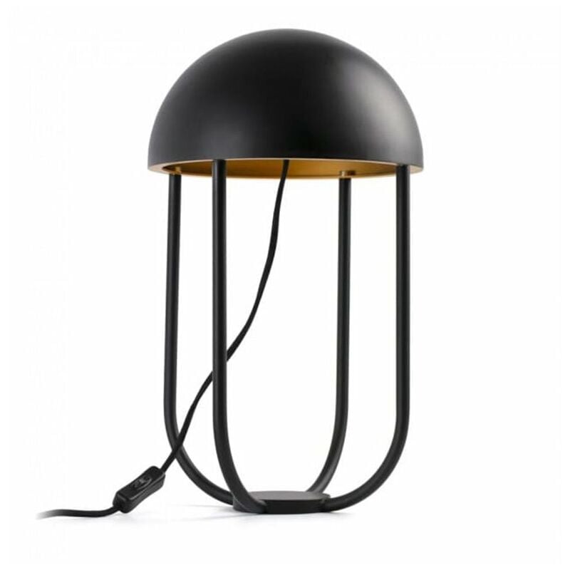 

Lampara sobremesa Faro Barcelona JELLYFISH 24522 negro/oro