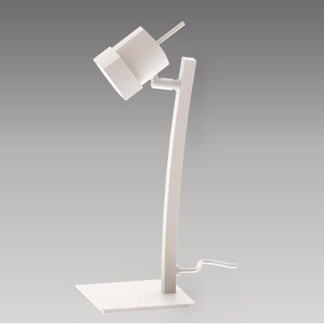 Lámpara de sobremesa "Moka" de 1 luz – Blanco mate
