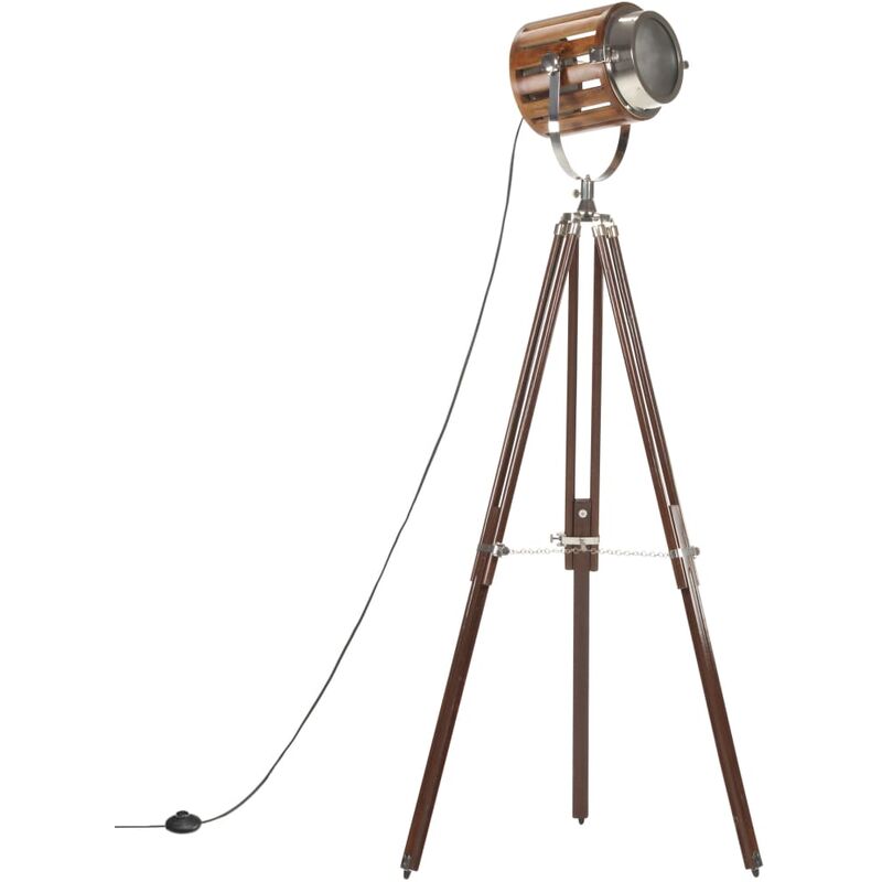 

Bh Design - Lámpara de suelo con trípode madera maciza de mango 186 cm