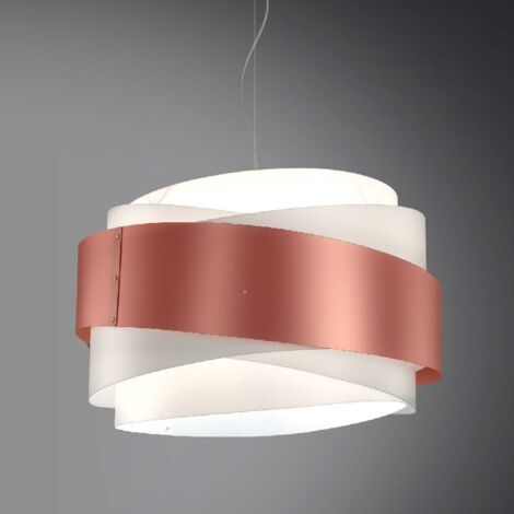 Lámpara de suspensión BEA cinco luces Cobre diámetro 60x h38 cm