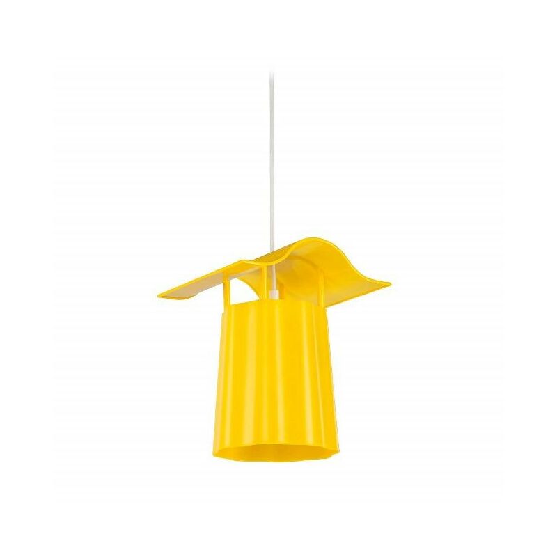 

Lampara de suspension Tree Lantern - Lampara de techo - Lampara de techo - Amarillo en Poliestireno, 22 x 19 x 70 cm