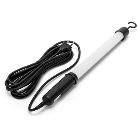 Lámpara de taller con tubo LED y cable de PVC 5 mt WORKSHOP LED VELAMP