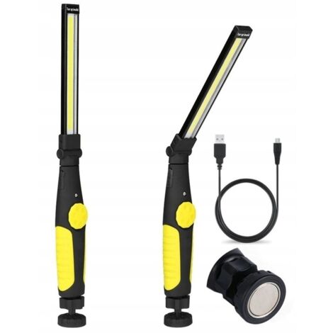 LÁMPARA DE TALLER PLEGABLE BOLÍGRAFO FUERTE INALÁMBRICA AJUSTABLE MANUAL
