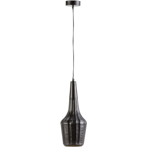 Lampara De Techo 20X20X48/200 Metal Negro