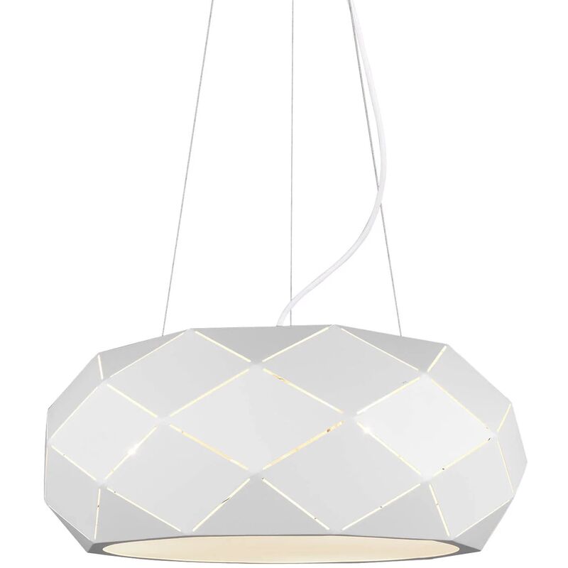 

Lúzete - Lámpara De Techo 3 Luces Nicasia Metal Blanco