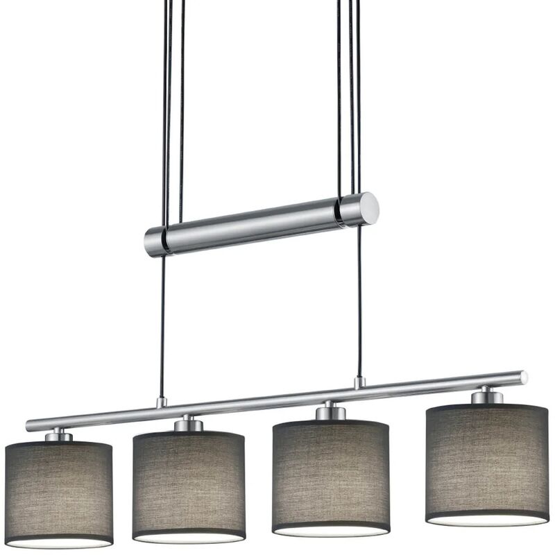

LÁMPARA DE TECHO 4 LUCES OLIVIA GRIS - Lúzete