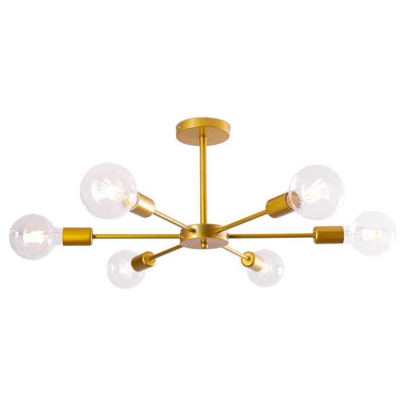 

Lámpara de Techo 'Adam' [SKD-P8001-BK] | Oro (SKD-P8001-BK)