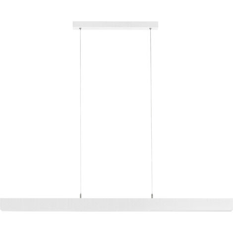 Lámpara de techo alargada FI 42W Blanco