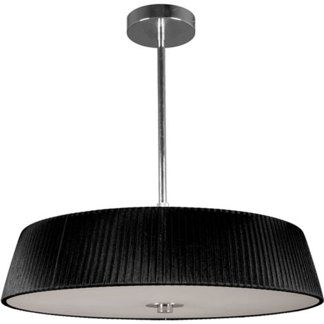 Lámpara de Techo ASTRID 4xE27 50d Negro/Cromo