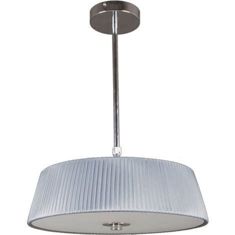 Lámpara de Techo ASTRID pequeño 3xE27 38d Gris/Cromo
