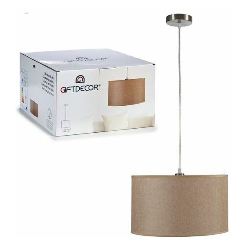 

Lámpara de Techo Beige (35 x 20,5 x 35 cm)