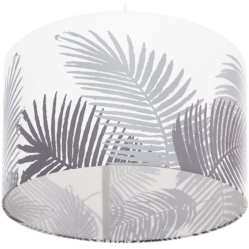 

Lámpara de techo de poliéster blanco/gris ⌀ 48 cm ZILLER