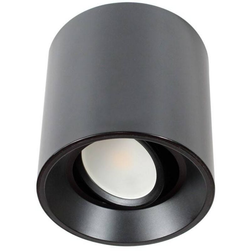

Aro downlight de superficie orientable GU10, MR16 PVC | Negro