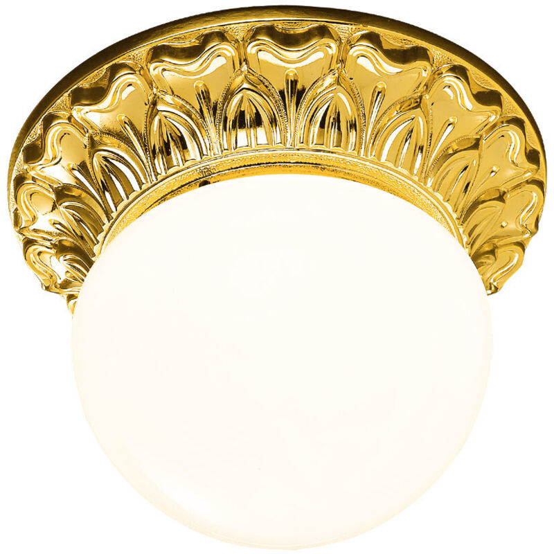 Kolarz - milady Lámpara de Techo Globo de Cristal Oro 24 Quilates