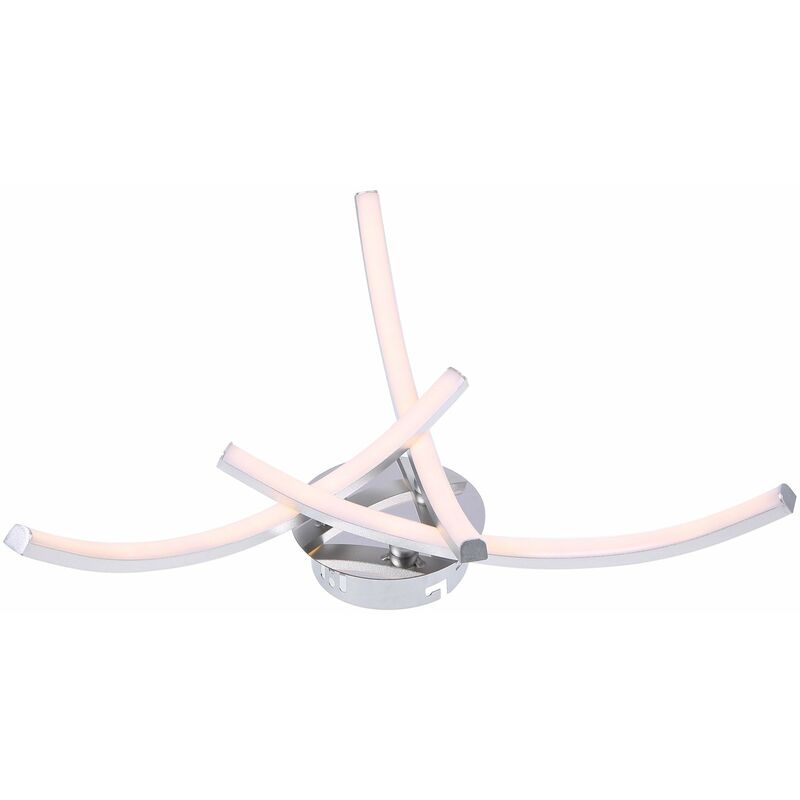 

Lampara de techo, cocina, sala de estar, dormitorio, lampara colgante moderna,3 ramas L-ED Light, blanco calido, 18W