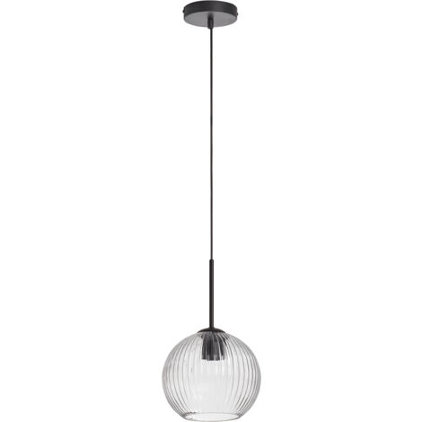 Lámpara de techo colgante CANICA tranparent glass Ø20 E27