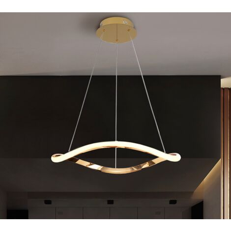LÁMPARA DE TECHO COLGANTE NAOS ORO ROSA 1 ARO D60
