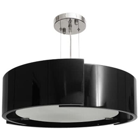 Lámpara de techo colgante OSLO 6xE27 73d Negro