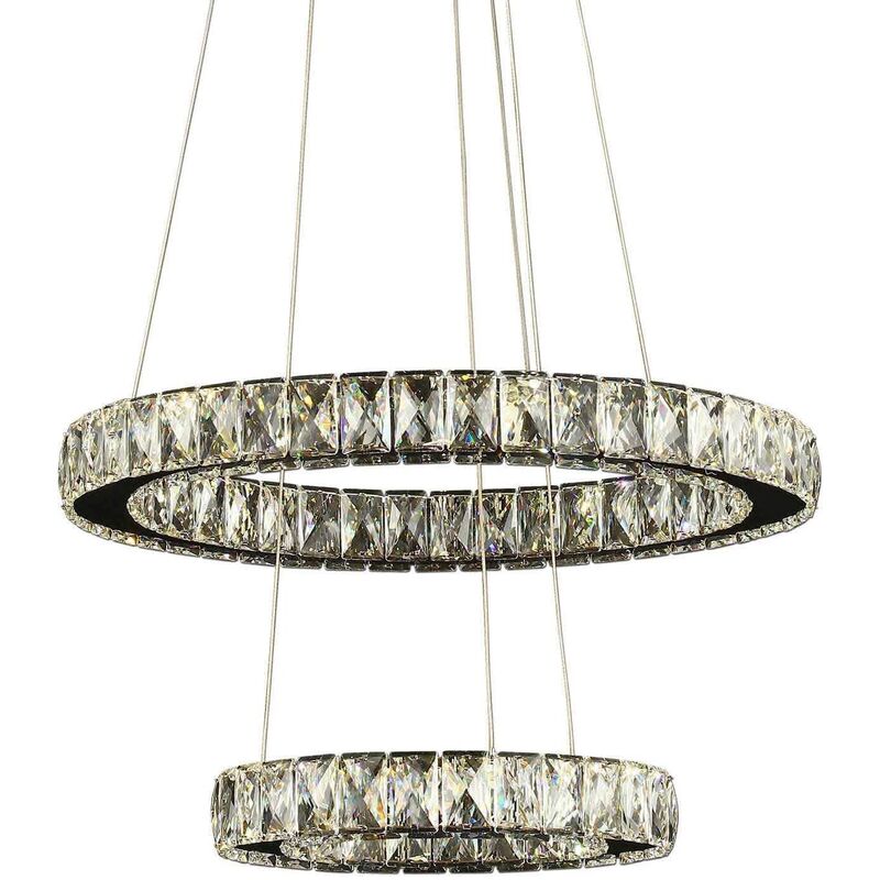 

LÁMPARA DE TECHO CRISTAL JULIETTE LED 39W 4000K - Lúzete