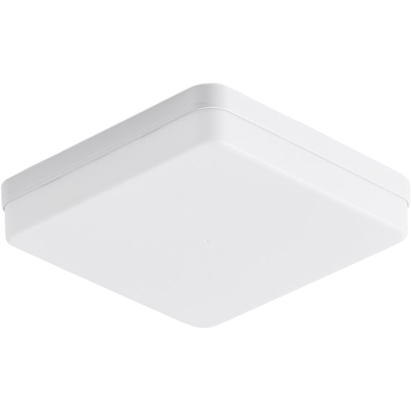 

Lampara de techo cuadrada de 24W de montaje empotrado con LED para pasillo de dormitorio de cocina, luz blanca de 6500-7000K, 24W