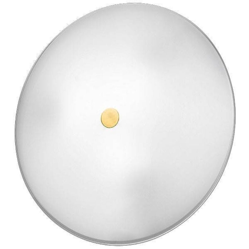 Kolarz - centro - Lámpara de techo empotrada simple de vidrio de diseñador, oro pulido, 2x E14