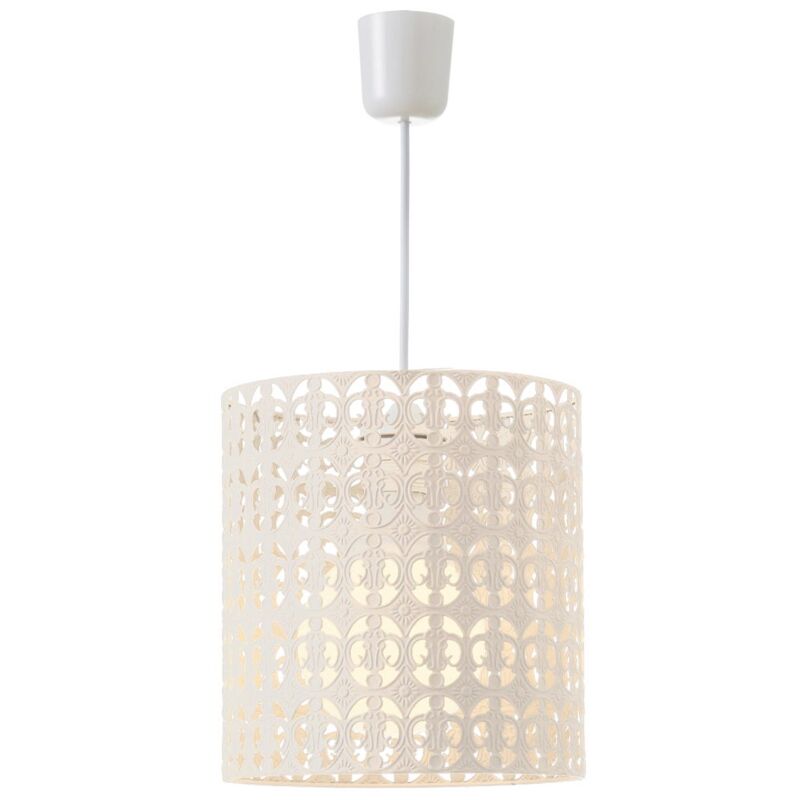 

Lámpara de techo de metal beige de 25x23x23 cm