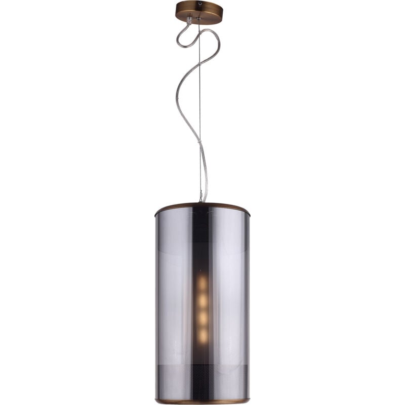 

Lámpara colgante smoky Geminic - 50231021670866