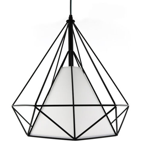 Lámpara de techo Dimen Black Negro | IluminaShop