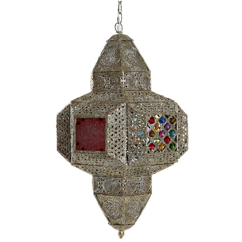 

Lámpara de Techo DKD Home Decor Acrílico Metal Cristal (36 x 36 x 62 cm)
