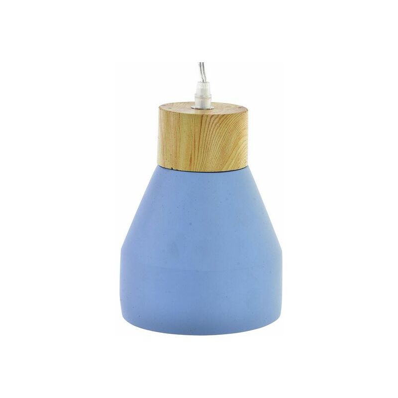 

Lámpara de Techo DKD Home Decor Madera Cemento (15 x 15 x 21 cm)
